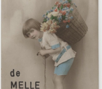Amitié sincère de Melle, 1920