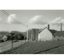 Stokerij Van Damme, Balegem, zicht van de straatkant, ca. 1980