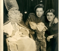 Portret met Sinterklaas