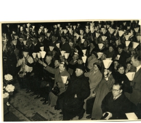 Kaarskensprocessie, Munte, jaren 1950