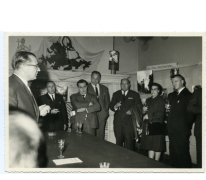 Handelsbeurs openingsrede Burgemeester Otte, Sint-Lievens-Houtem, 1965.