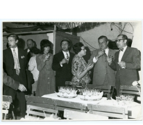 Handelsbeurs receptie, 1969.