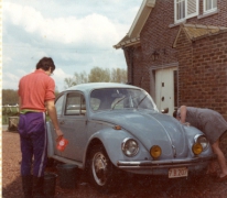 De auto van de familie Waeytens, Balegem, 1960