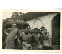 Werknemers van brouwerij Janssens, Balegem, 1952