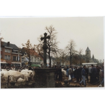 Livinuskruis op Houtem Jaarmarkt, Sint-Lievens-Houtem, 1995