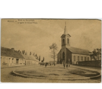 MELLE, Kerk en Dorpplaats