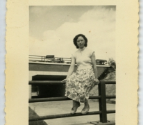 Op de brug, Ottergem, 1950-1960