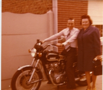 Samen op de moto, Sint-Lievens-Houtem, 1975-1980