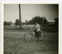 Met de fiets onderweg, Sint-Lievens-Houtem, 1955-1965