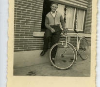 Bij de fiets, Ottergem, 1950-1960