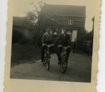 Vrienden op de fiets, Ottergem, 1950-1960