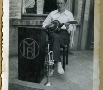 Banjospeler, Melle, 1950-1970