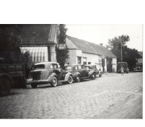 Café en benzinepomp, Balegem, 1900-1950