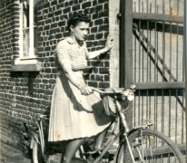 Op de fiets in de zon, Balegem, 1945-1950