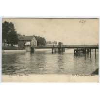 Brug over de Schelde, Melle, 1913