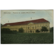 Hoofdgebouw van het College te Melle in 1910