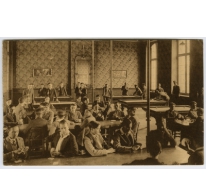 Speelzaal van de hogere afdeling in het college van Melle in 1936