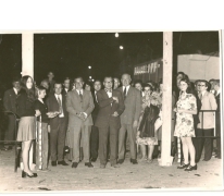 Opening Handelsbeurs, Sint-Lievens-Houtem, eind jaren 1960