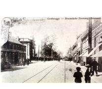 Tramlijn Gent-Melle, Genbrugge,1920.