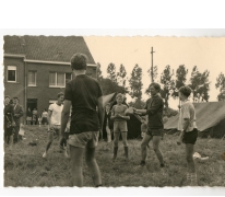 Chiro Melle, ouders op bezoek, Melle, 1965