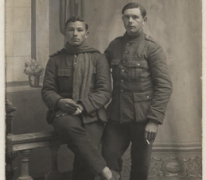 Portret tijdens Eerste Wereldoorlog, Frankrijk, 1917