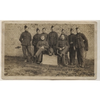 Groep soldaten, 4de sectie, Eerste Wereldoorlog, 1918