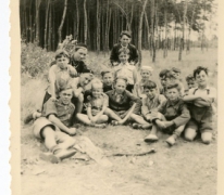 Chiro Melle, groepsfoto op kamp 1945?