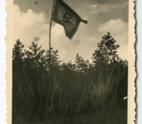 Chiro Melle, vlaggenmast op kamp, 1943- 1947