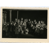 Winterhulp voor schoolkinderen, Sint-Lievens-Houtem, 1943