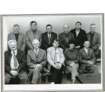 Groepsfoto OCMW-raad, Oosterzele, 1990-1995