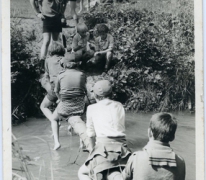 Rakkers chiro Melle steken beek over, Ardennen, 1975-1979