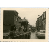 Driekoningenstoet in de Pontstraat, Chiro Melle, 1965- 1969.