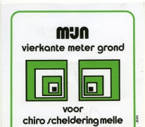 Sticker chiro Melle, 1976