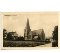 Postkaart kerk Landskouter