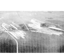 luchtfoto van een vlieghaven