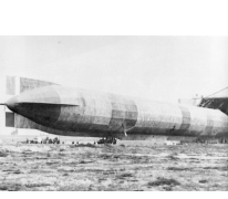 LZ37 klaar om op te stijgen, 1915