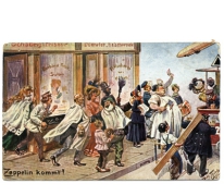 Feest voor de komst van de zeppelin, 1909