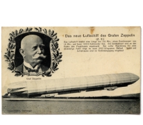 Graaf zeppelin en zijn tweede luchtschip, 1908