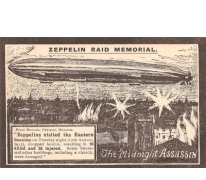 Zeppelin bombardeert oostelijke provincies van Engeland, 1915