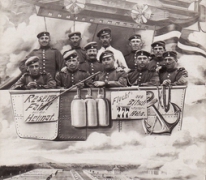 Humoristische postkaart met Duitse soldaten