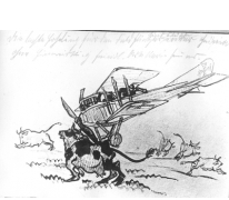 Tekening van Adolf Genth, 1917