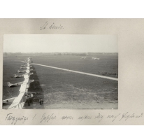 Gotha&#039;s opgelijnd op het vliegveld van Sint-Denijs-Westrem voor het bezoek van von Hindenburg, 1917