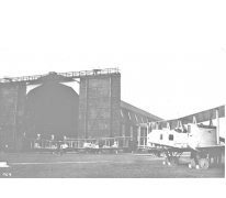 De hal op het vliegveld van Gontrode, 1917