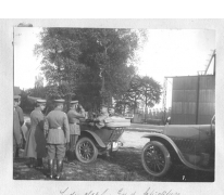 Generaal Ludendorf op bezoek in Gontrode, 1917