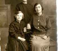 Hongaarse vluchteling Gisèle bij de familie Pycke, Bavegem, 1922-1923