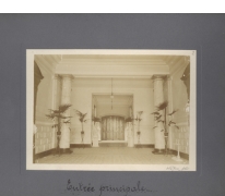 Hoofdingang, Caritasinstituut, Melle, 1910-1915