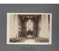 Interieur Kapel, Caritasinstituut, Melle, 1910-1915 