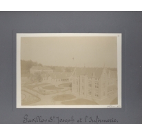 Sint-Jozef paviljoen en ziekenzaal, Caritasinstituut, Melle, 1910-1915