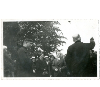Feestelijkheden ter ere van E.H. Richard De Moor die ingehuldigd werd als pastoor, Bavegem, 1933