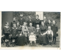 Familie Van Hecke-Wulteputte, Lochristi, 1919